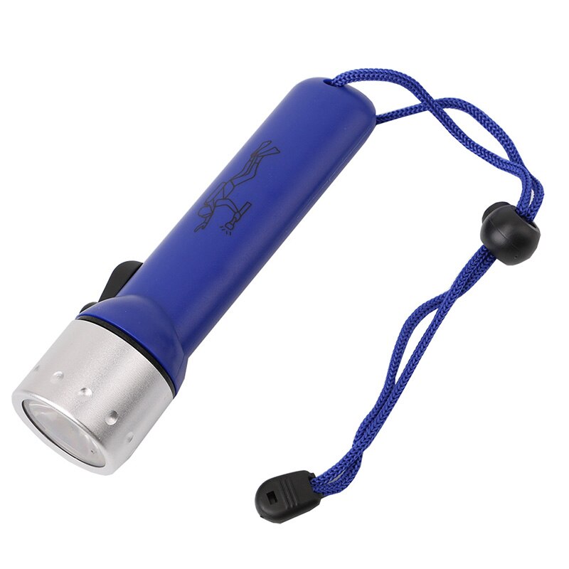 Duikzaklamp, led-zaklamp, waterdicht, superhelder voor noodgevallen thuis, buiten, sal 99: Blauw