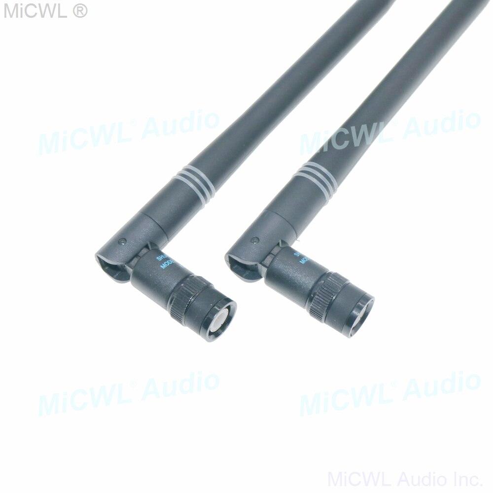 2 Stks/partij Bnc Antenne Voor Shure Ua820 Ulx Slx Qlx Glx Pgx Sennheiser G2 G3 G4 Draadloze Ontvanger Bajonet Antenne 400-900Mhz