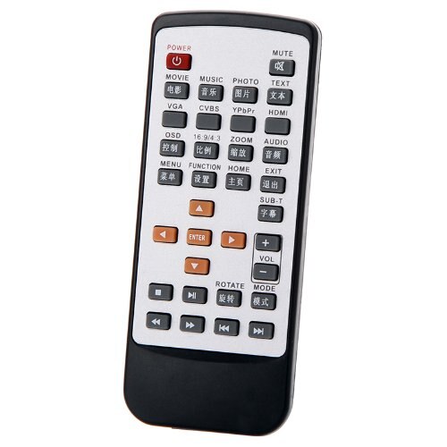 Full HD 1080P Media Player Center RM/RMVB/AVI/MPEG Multi Media Video Player with HDMI YPbPr VGA AV USB SD/MMC Port Remote Contro