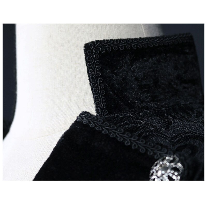 Chaqueta Retro Medieval para hombre, abrigo gótico, esmoquin, disfraz Formal de Halloween, abrigos Steampunk de gran tamaño