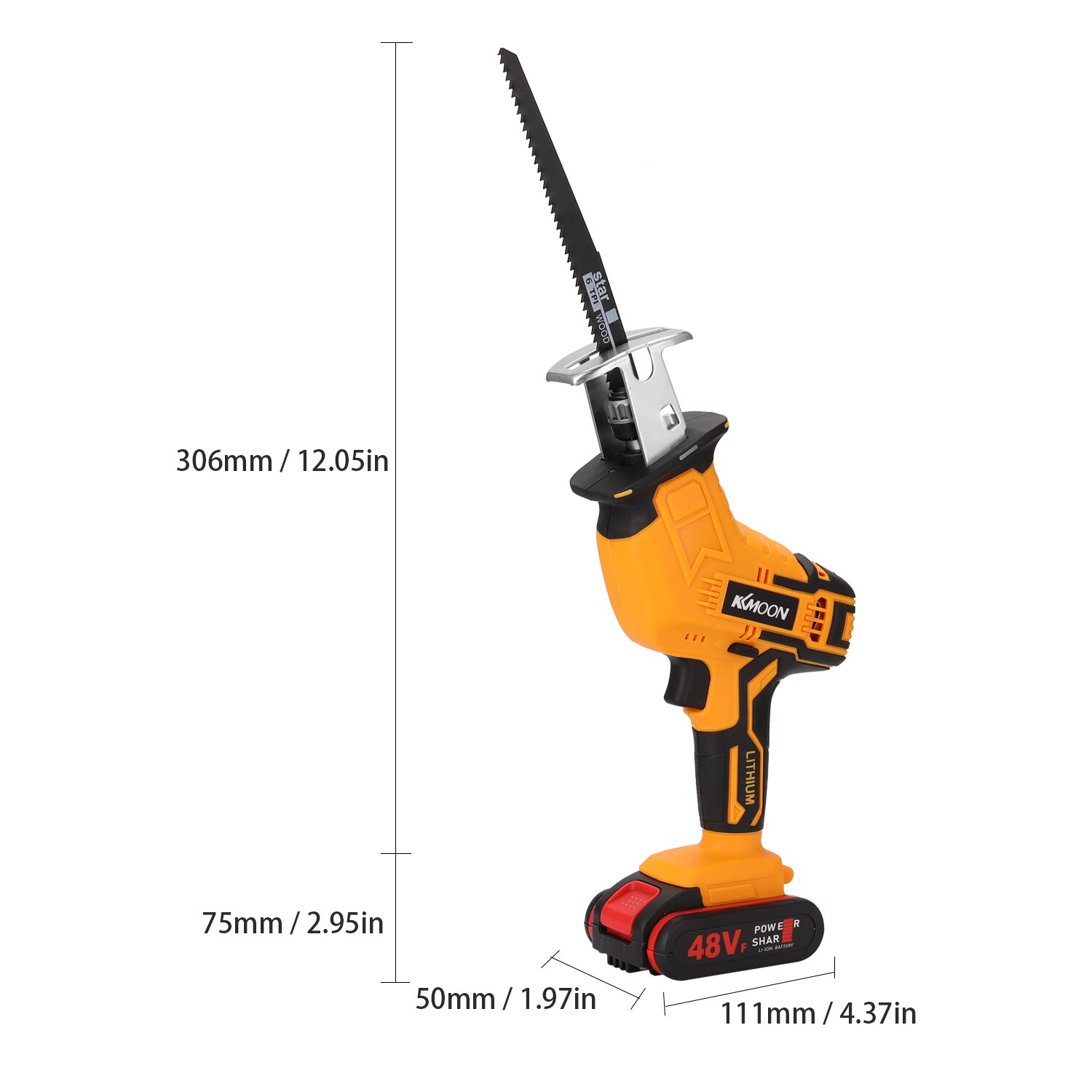 Portable Multifunctional Reciprocating Saws Outdoor Saber Saw Electric Power Tools for Cutting Wood Iron Sheet Plastics