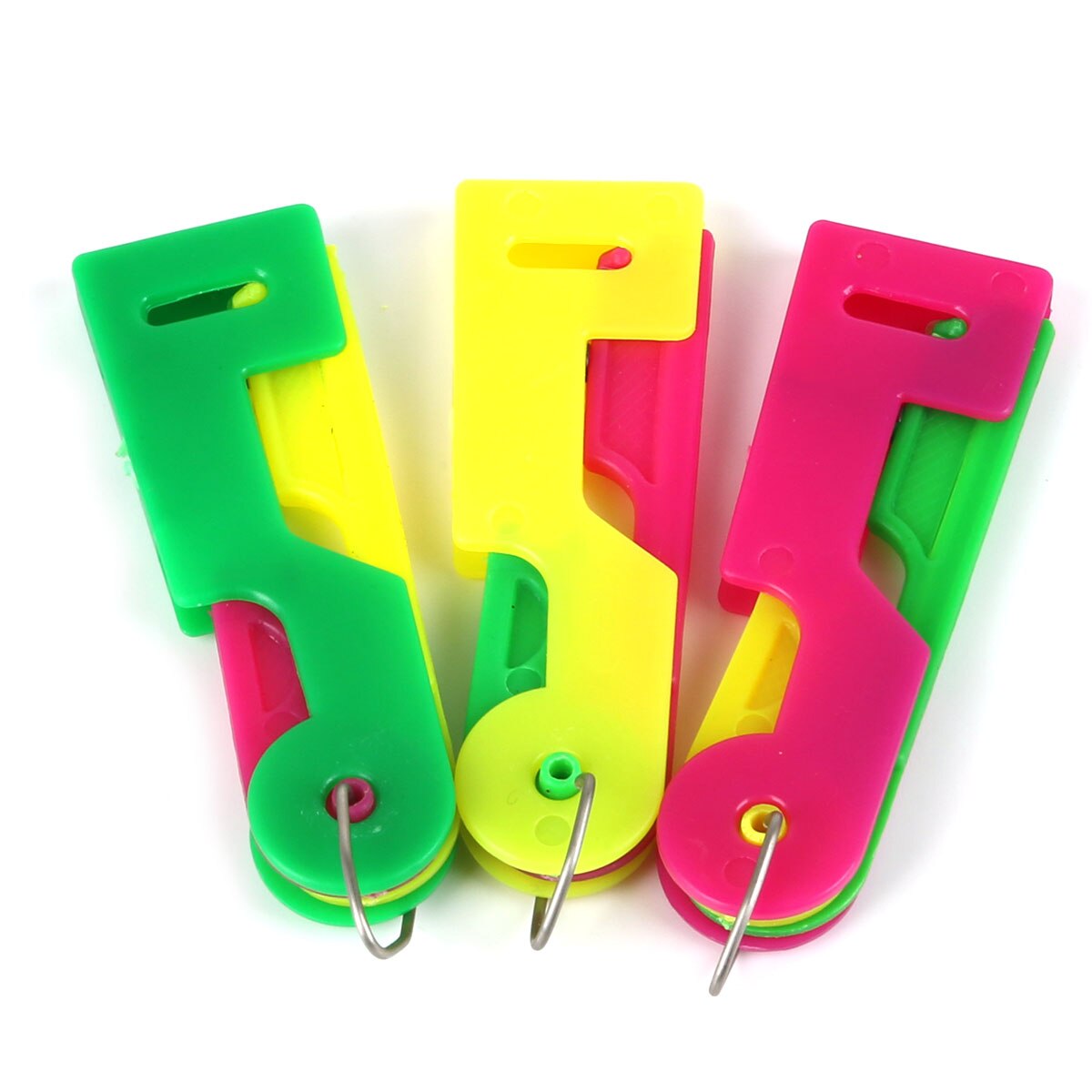 Multiple Sizes Sewing Needle Threader Automatic Cross Stitch Disconnector Sewing Thimble Thread Guide Tool Sewing Accessories: 06   15pcs