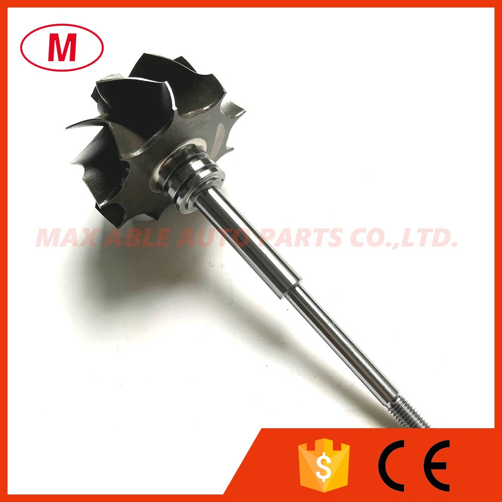 TD04L 41.2/47.2mm 9 blades Turbocharger Turbine Shaft &Wheel/Turbo Turbine Wheel Shaft for Volv*o Suba/ru Turbo part