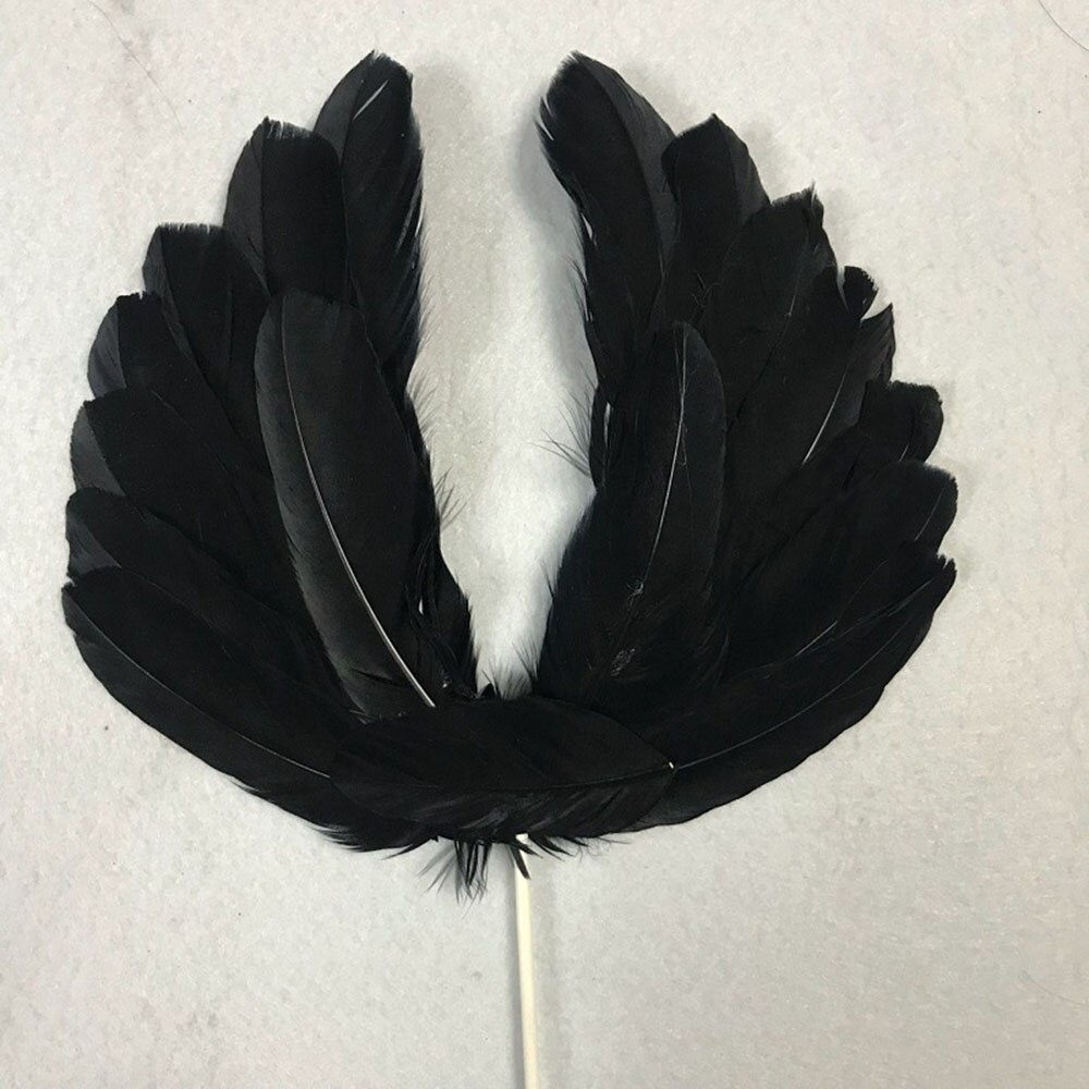 1 pcs Wings Vlag Kaars Bruiloft Cupcake Cake Topper voor Party Verjaardag Decor Leuke voor een feestelijke verjaardag vlaggen cake bakken Decor