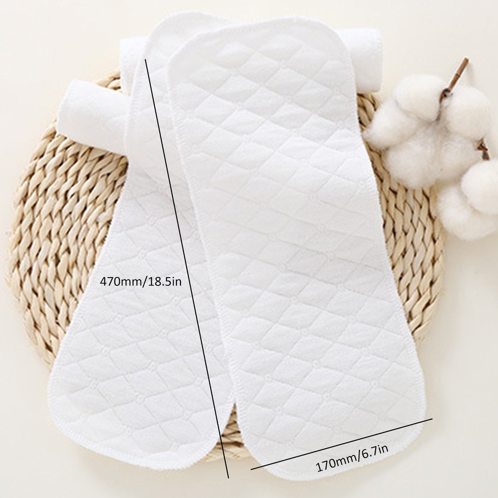 10pcs Disposable Baby Diapers Biodegradable Bamboo Eco Cotton Diapers Breathable Soft Baby Liners Baby Nursing: Default Title