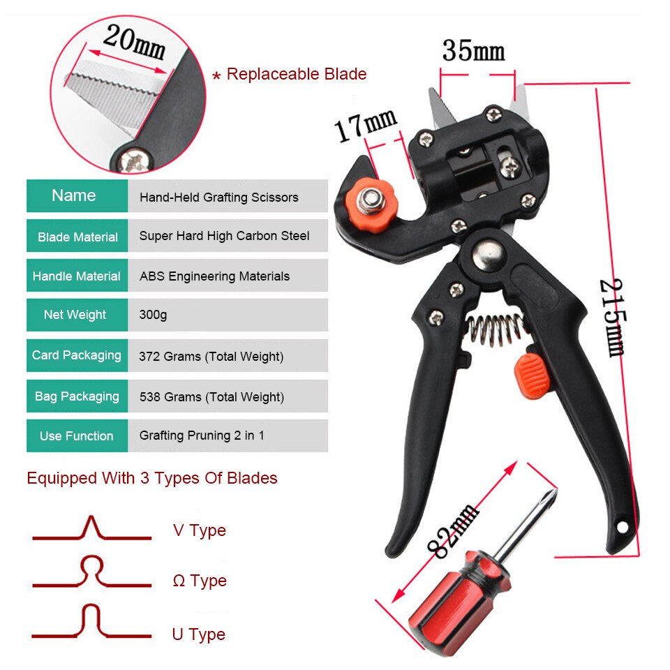 High Pruning Shears Tree Branches Trimmer Cutter Garden Pruning Scissor Pick Tool Fruit Seedle Graft Tool Plant Cutter