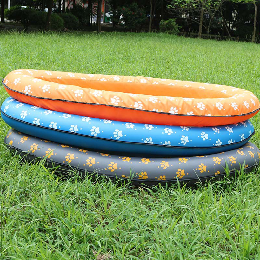Piscine gonflable pour animaux domestiques, lit de radeau flottant pour chiens et chats, coussin de jeu d&#39;eau, jouet de plage gonflable