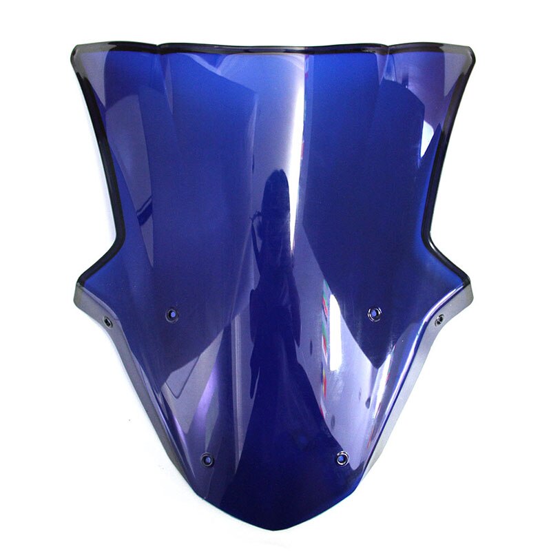 For 11-15 Kawasaki Ninja ZX-10R ZX10R Motorcycle Windscreen Windshield Wind Deflectors Accessories: Blue