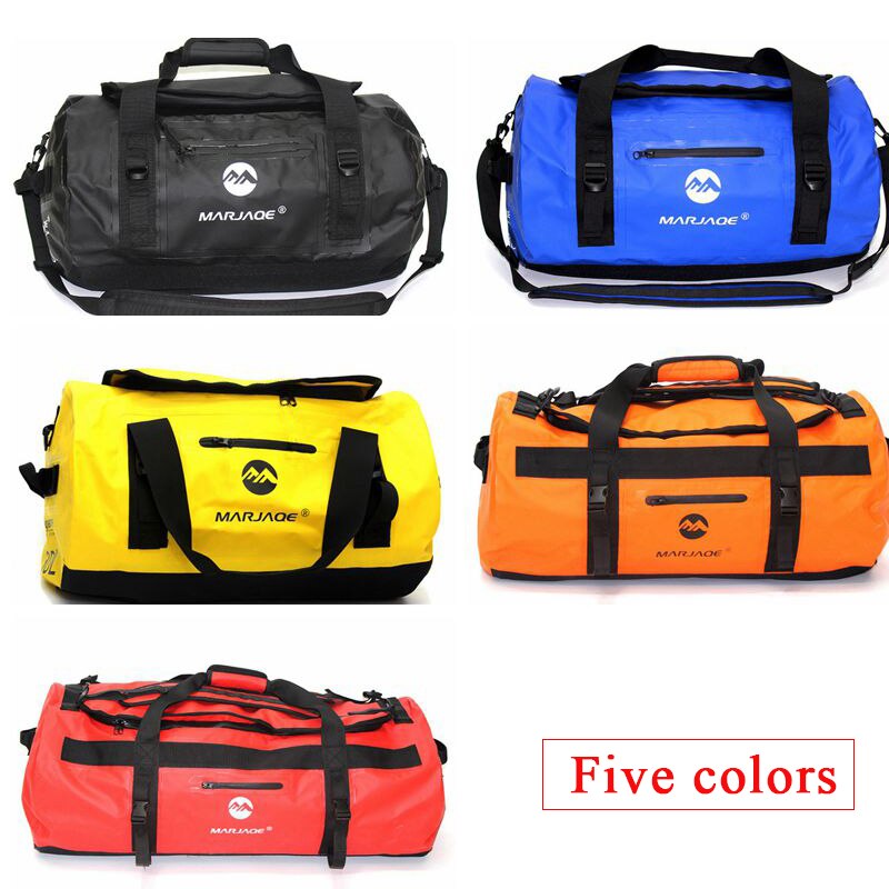 30/60/90L Outdoor PVC Waterproof Bag Dry Sack Storage Bag for Rafting Canoe Boating Kayaking River Trekking Swimming Travel Bag