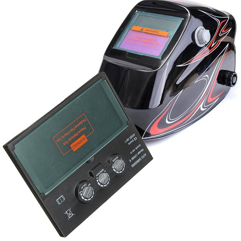 Solar Auto Darkening Welding Helmet Automatic Welding Mask Mig Tig Arc Welding Shield Soldering Work