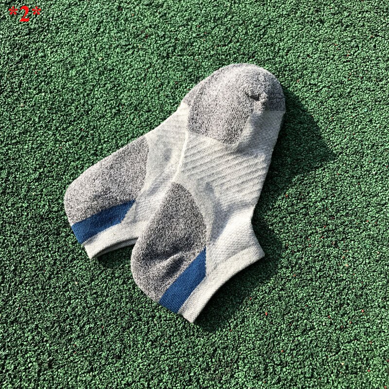 Men Running Cotton Sport Compression Socks Outdoor Cycling Breathable Basketball Socks Calcetines Ciclismo Hombre Profesional: Grey