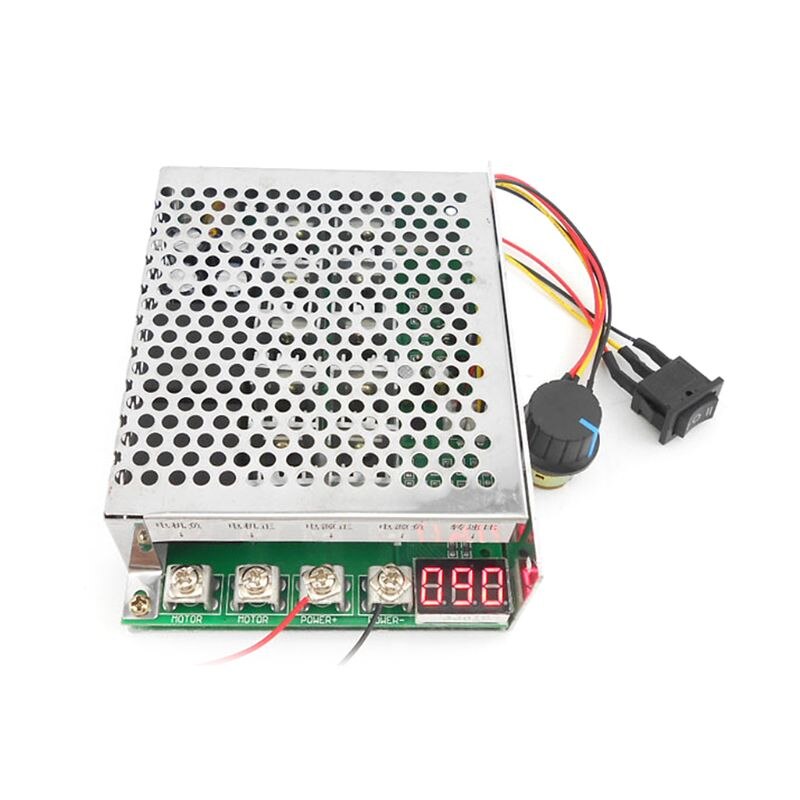Dc 10-55v 100a moottorin nopeudensäädin käännettävä pwm -ohjaus eteen/taakse