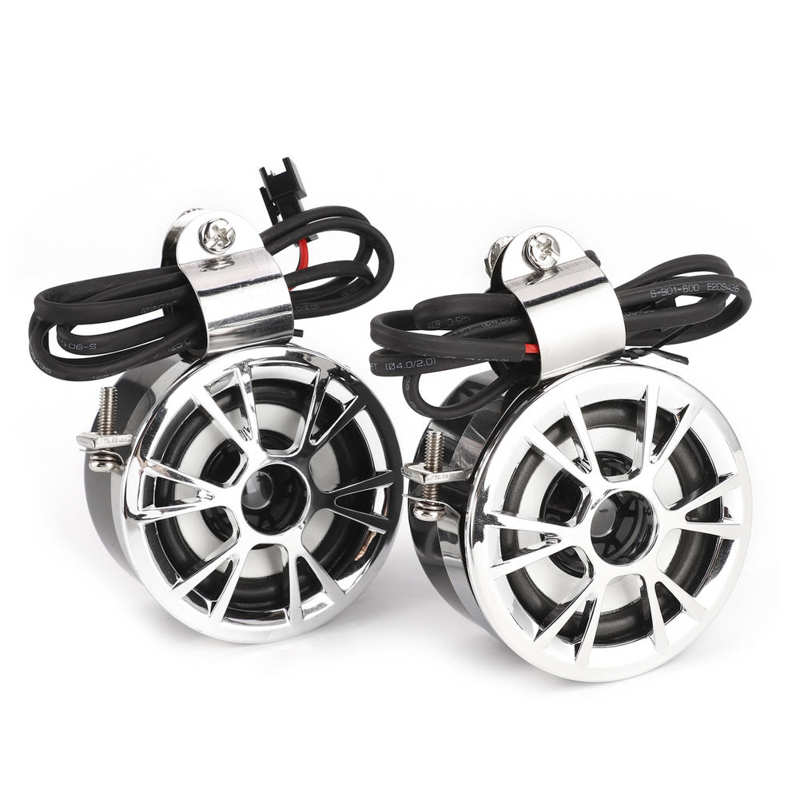 Motorfiets Radio Speaker Motorfiets 12V Motorfiets Audio Systeem Waterdichte Fm Radio MP3 Spelen Stereo Hifi