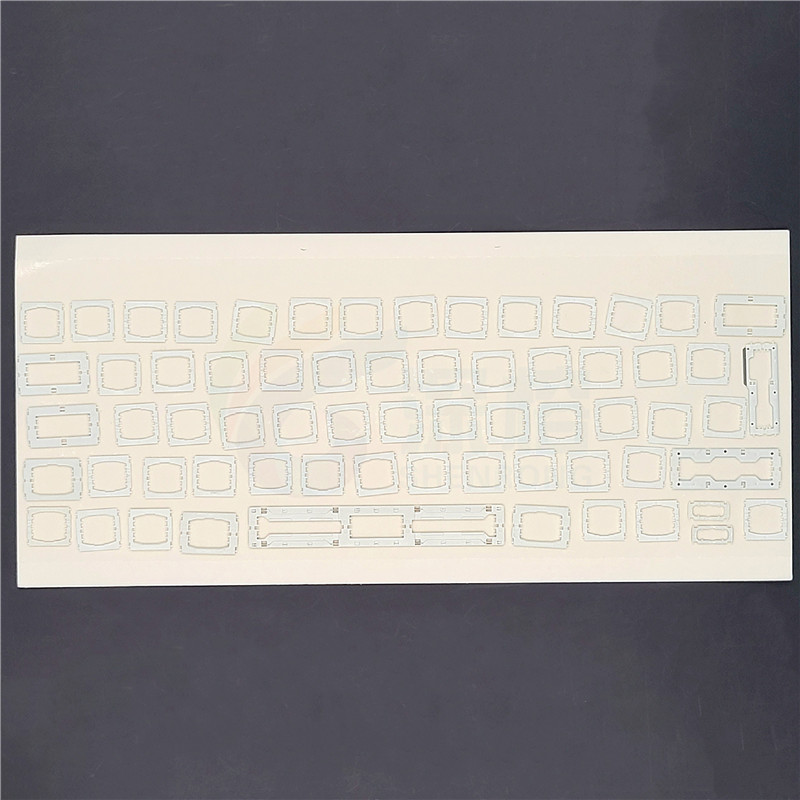 LL Earn A1708 Keycap Keyboard Keys Cap +Tool For Macbook Pro 13" Retina US/UK/French/Spanish/Japanese/Italian/Korean White Clip: Beige