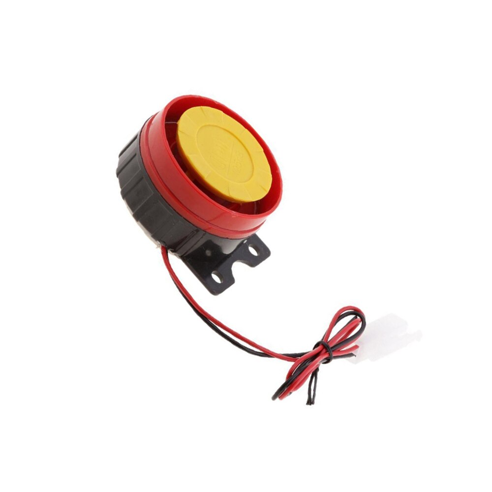 Motorcycle alarm speaker 125DB 12V electric universal Truck Bicycle Loud Horn klaxon Motorcycle