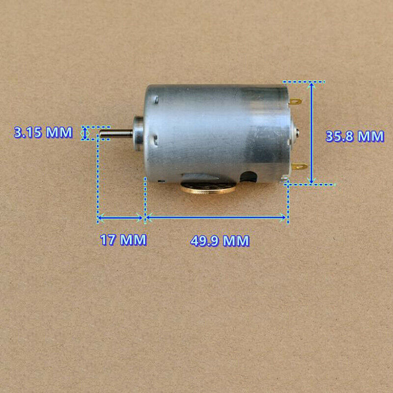 RS-545 Motor Dc 6V 9V 12V 18V Volt Hoge Snelheid Power Grote Koppel Krachtige Mini Motor voor Elektrische Boor Machines Power Tool