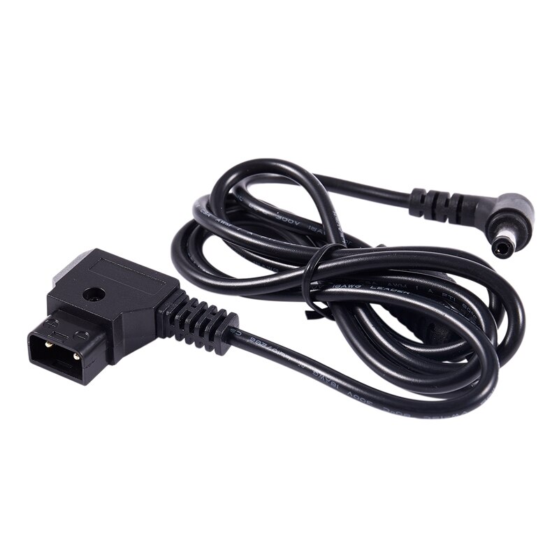 D-Tap 2 Pin Male Connector to DC Plug Power Cord Cable BMCC BMPC DSLR Rig P7B7