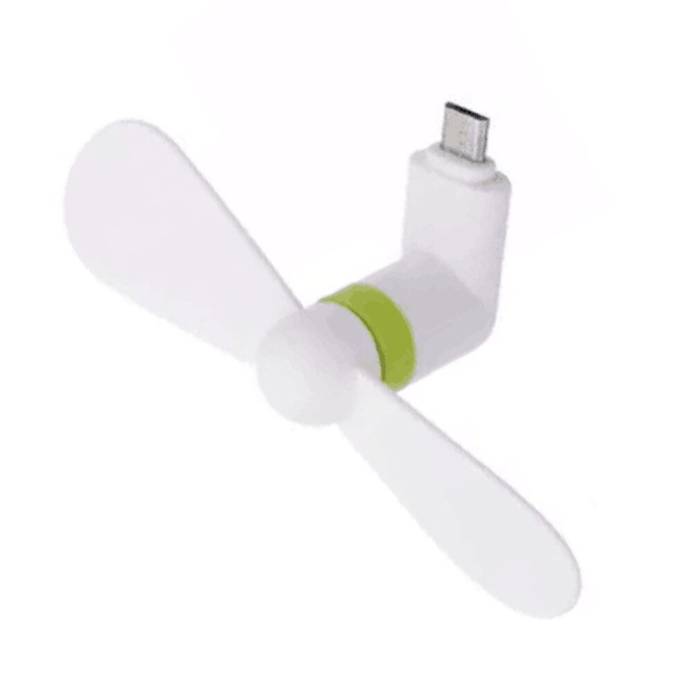 Mini Draagbare Cool Micro Usb Fan 5V 1W Mobiele Telefoon Usb Fans Lage Stem Voor Android Telefoon Usb voeding