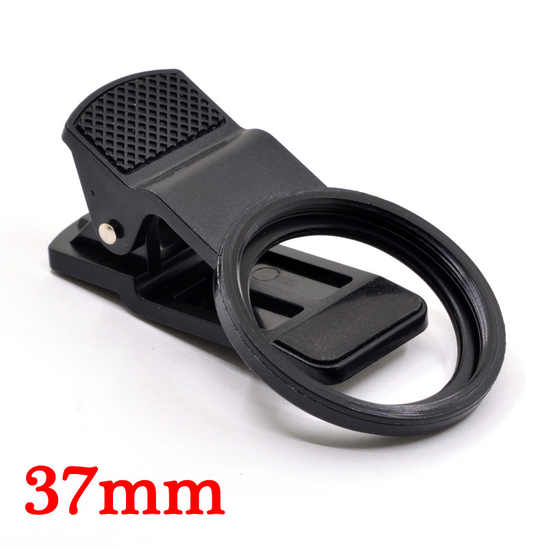 KnightX – filtre d&#39;objectif de téléphone portable 37mm 52mm 58mm, clip universel CPL ND star, accessoires polarisants: Phone holder / 52mm