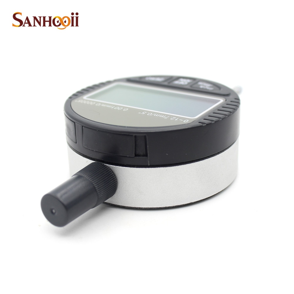 Sanhooii 0.001mm/0.00005" Dial Micro Indicator Measurement Instrument Precision Digital Electronic Micrometer Gauge Tool