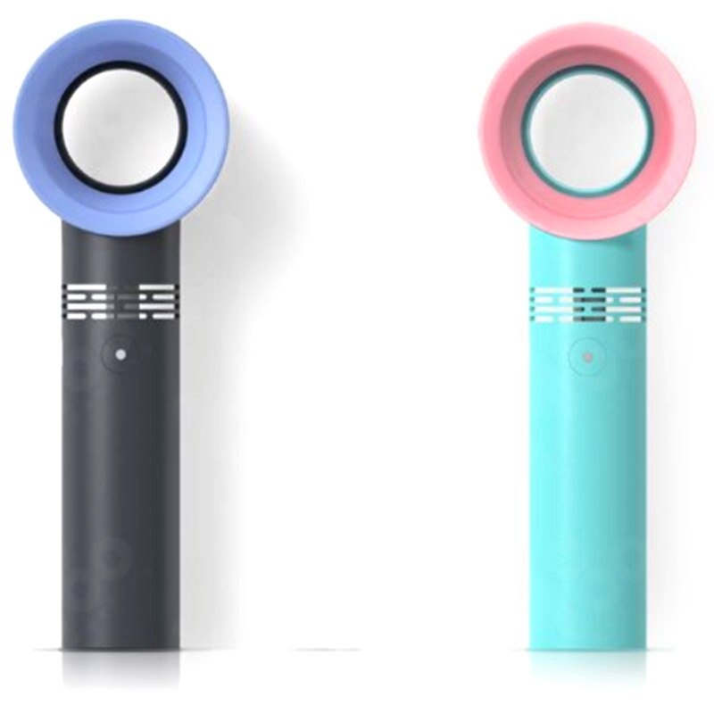 Elektrische, bladloze ventilator, draagbare, draadloze, usb-oplaadbare, mini-handheldventilator, draagbare minikoeler, handige ventilator zonder blad