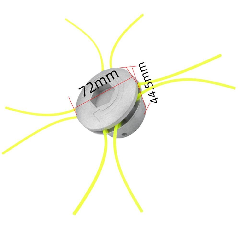 Universele Aluminium Trimmer Head String Set Tuin Gras Bosmaaier Struiken Accessoires Duurzaam Strimmer Hoofd