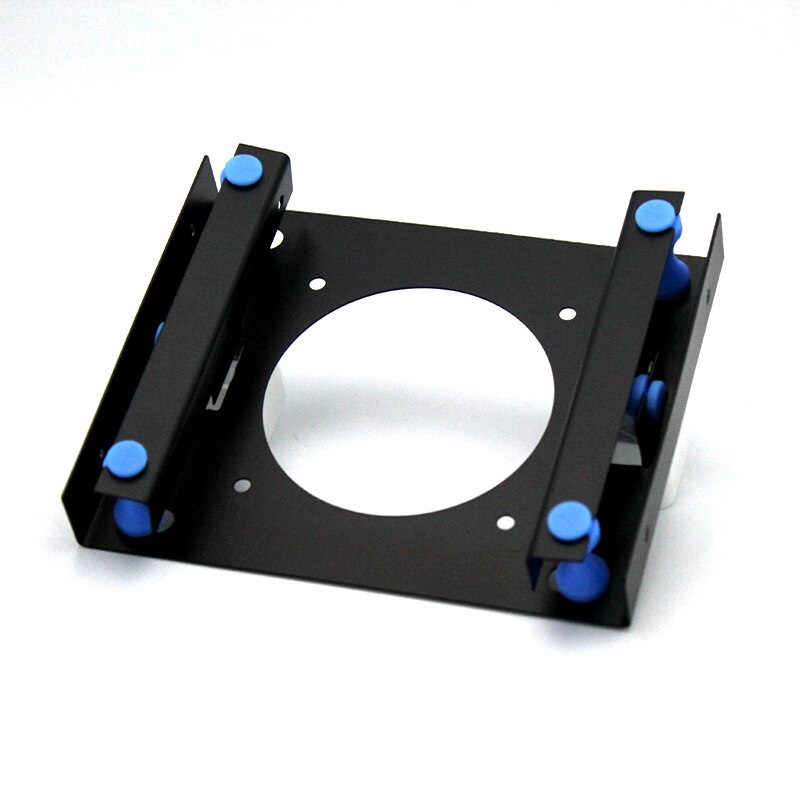 5.25-Inch to 3.5-Inch Computer Hard Drive Bracket Drive Bit Desktop Machinery Hard Drive Carrier Shock-resistant Noise Reduction: Blue