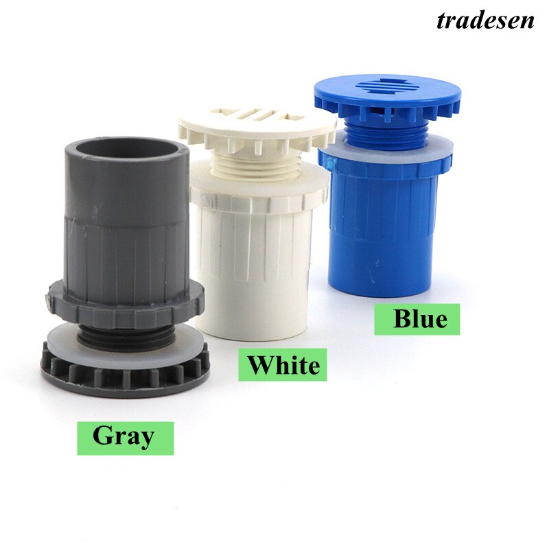 1Pcs I.D20~50mm PVC Pipe Straight Drainage Connector Aquarium Water Tube Drain Fittings Garden Home Hydroponic DIY Accessories