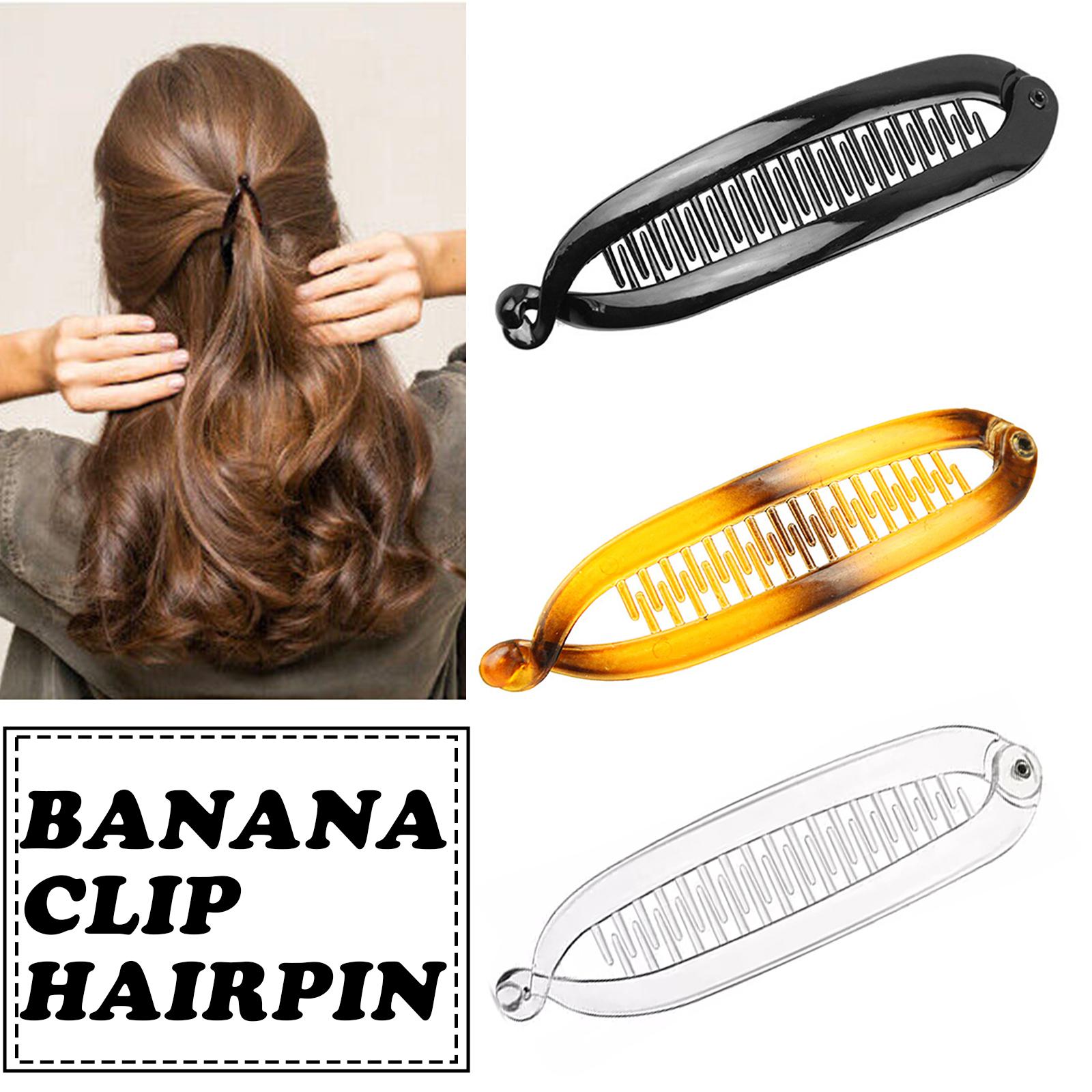 Gels-Pince à cheveux avec peigne torsadé d'orge pour femme et fille, accessoire de coiffure, 15cm