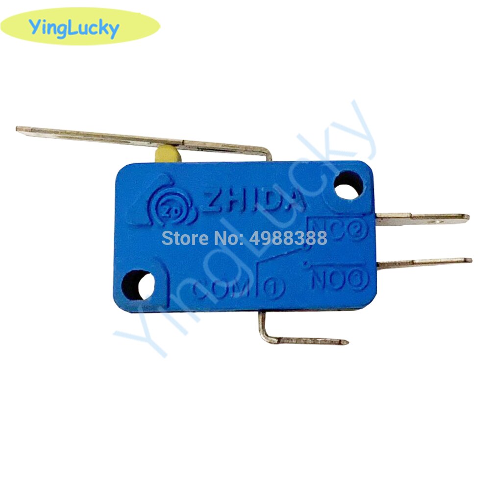 Microinterruptor de para Joystick Arcade, 3 terminales para máquina de juego, accesorios, Pa, 10 unids/lote: E
