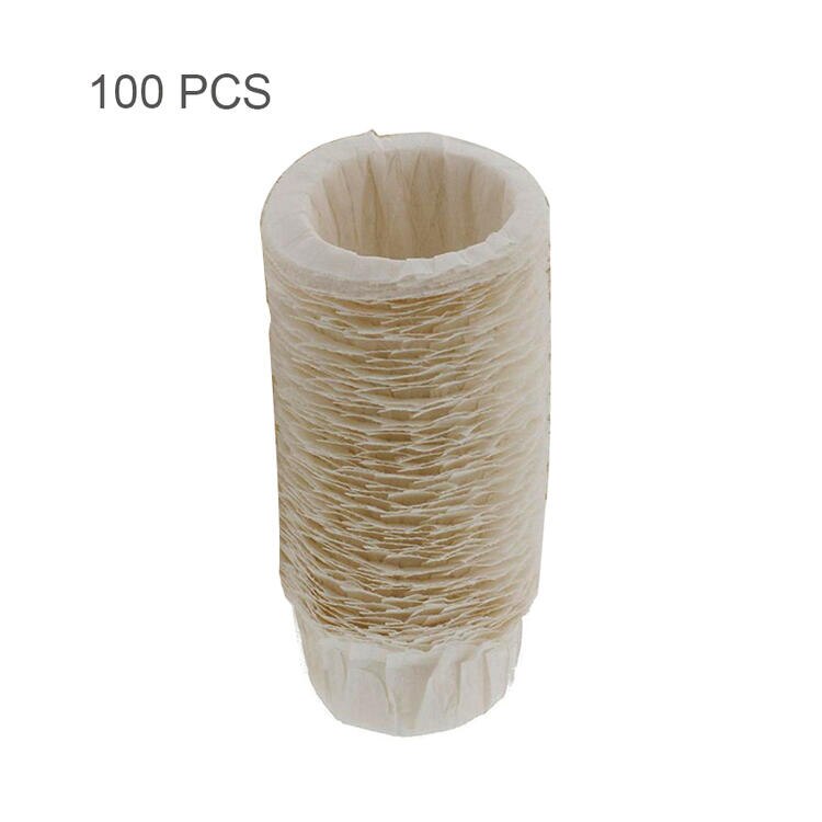 100 st pappersfilter koppar utbytes k-cup filter för keurig k-cup fantastiska kaffefilter: 100 st ecru