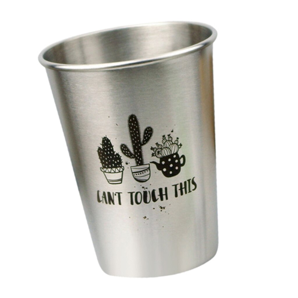 Stainless Steel Pint Cups Metal Cups For Drinking Made of Food Grade Shatterproof