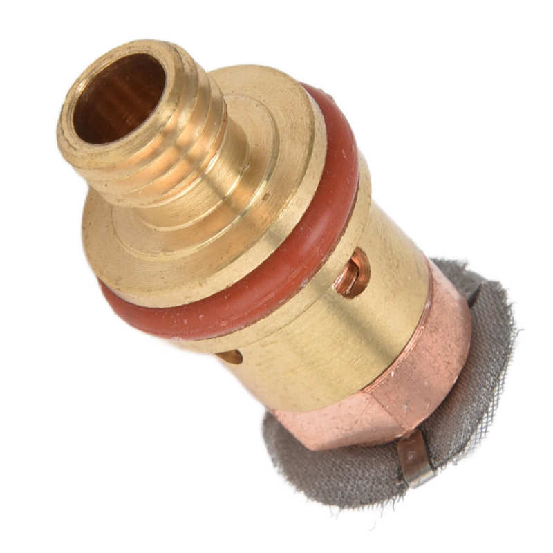 Glass Tig Cup Gas Lens Built In Filter for 2.4mm Argon Torch for WP‑9/2 Welding Burner