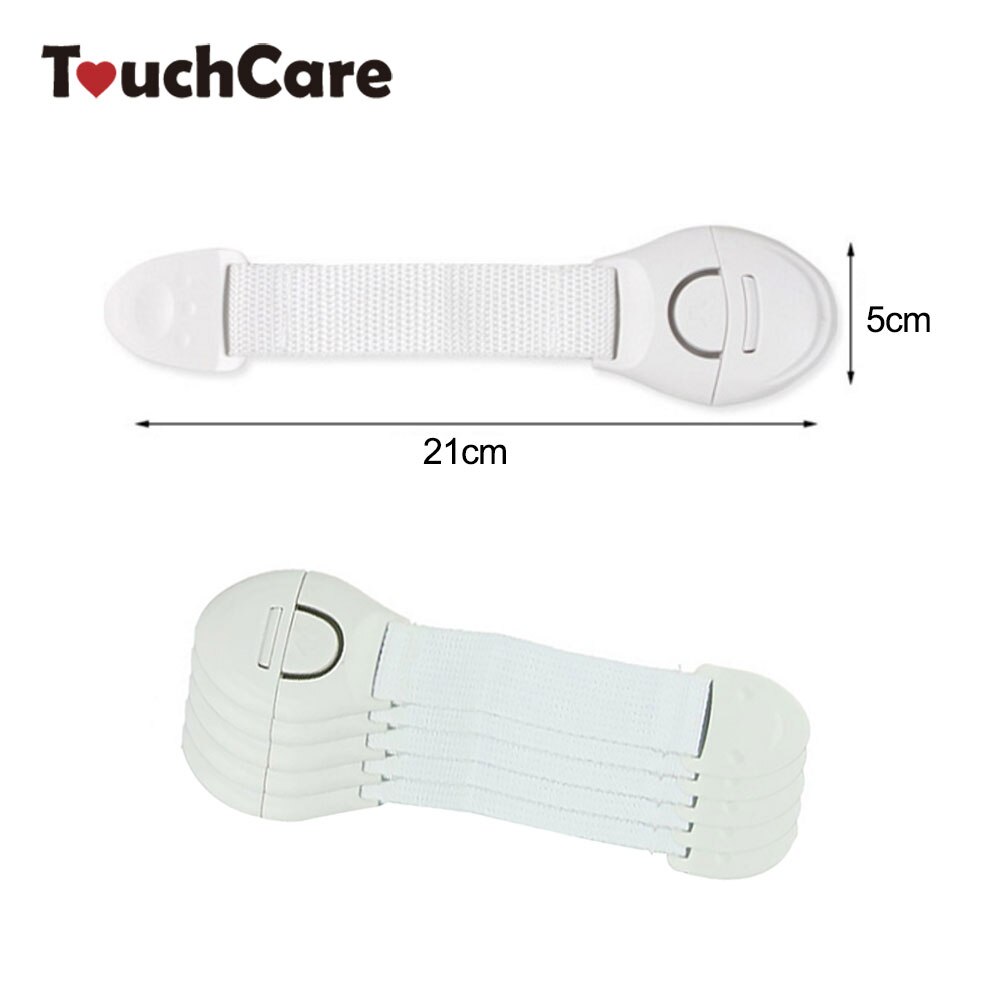 10Pcs Kids Cabinet Lock Child Safety Protection Cupboard Doors Lockers Baby Drawers Refrigerator Toilet Plastic Stripes Latches