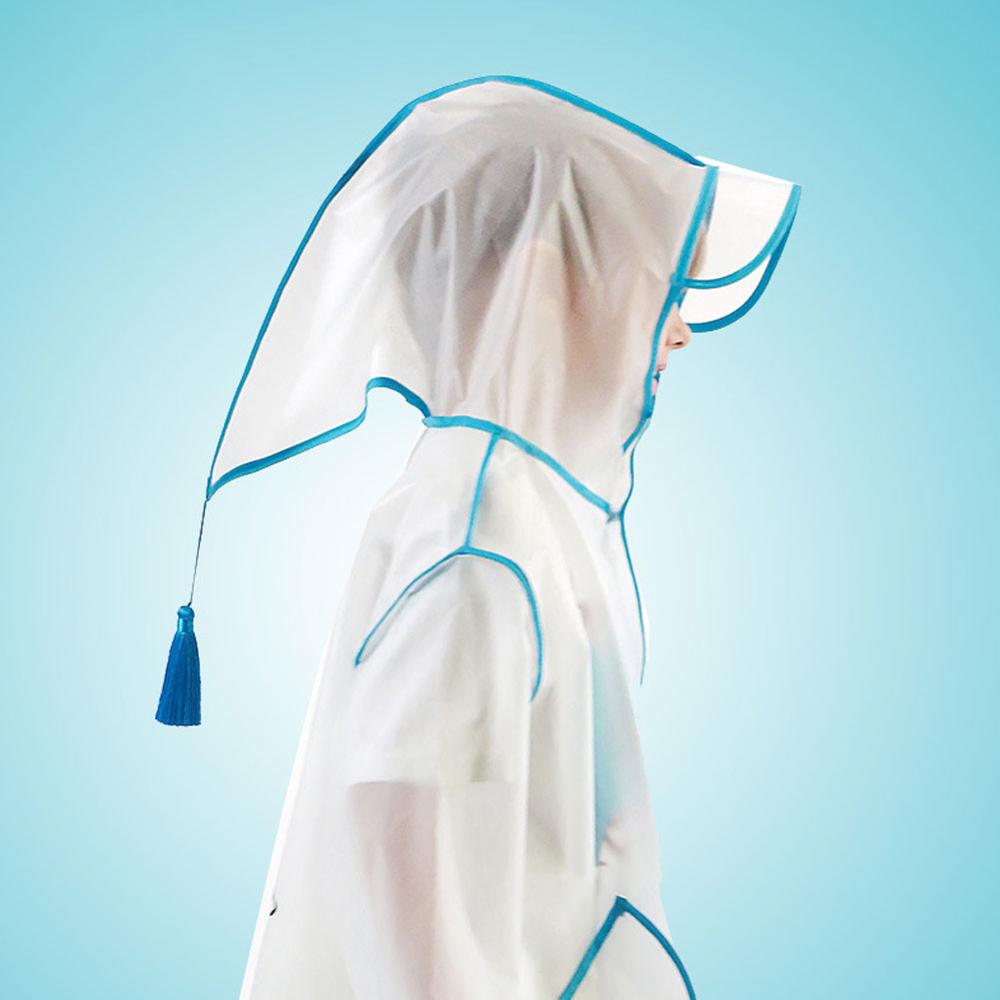 Korean children's raincoat kids cloak baby poncho household goods playground waterproof suit for girls