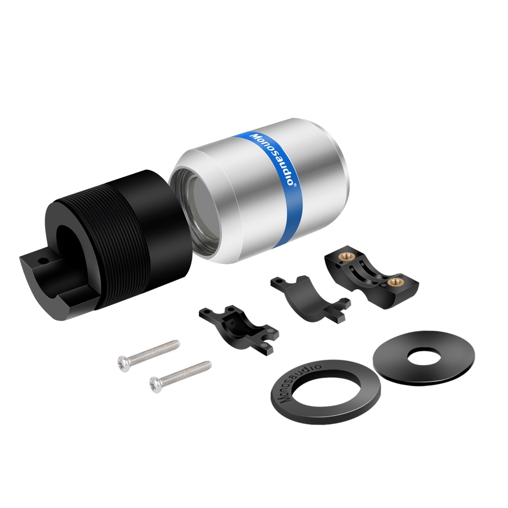 Monosaudio F126 C19 Puur Koperen Iec Vrouwelijke Connector Plug 20A Ac Voeding Iec Connector Plug Voor 8Mm Supply Kabel draad