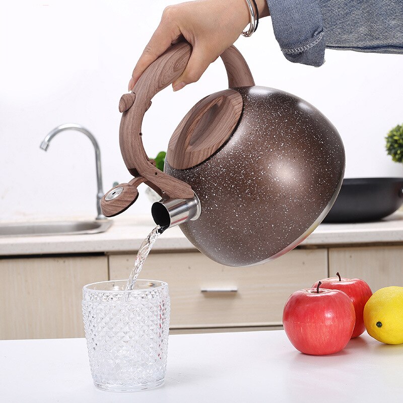 3L Water Kettle Stainless Steel For Teapot Kettle Kitchen Tea Pot For Home Kitchen Antique Tea Kettle