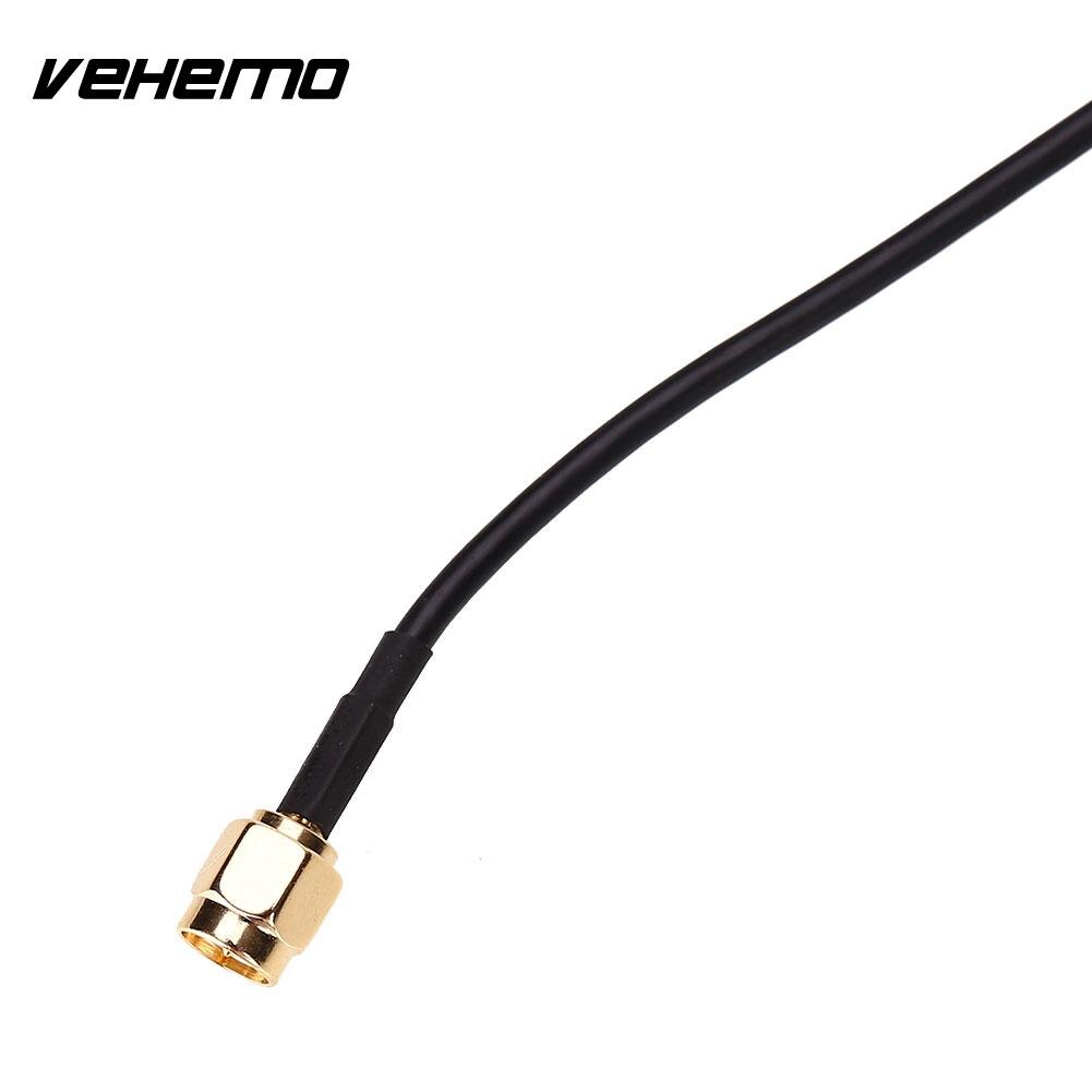 Patchantenn gsm gprs 5 dbi sma-kontakt 50w 300cm kabel svart biltillbehör