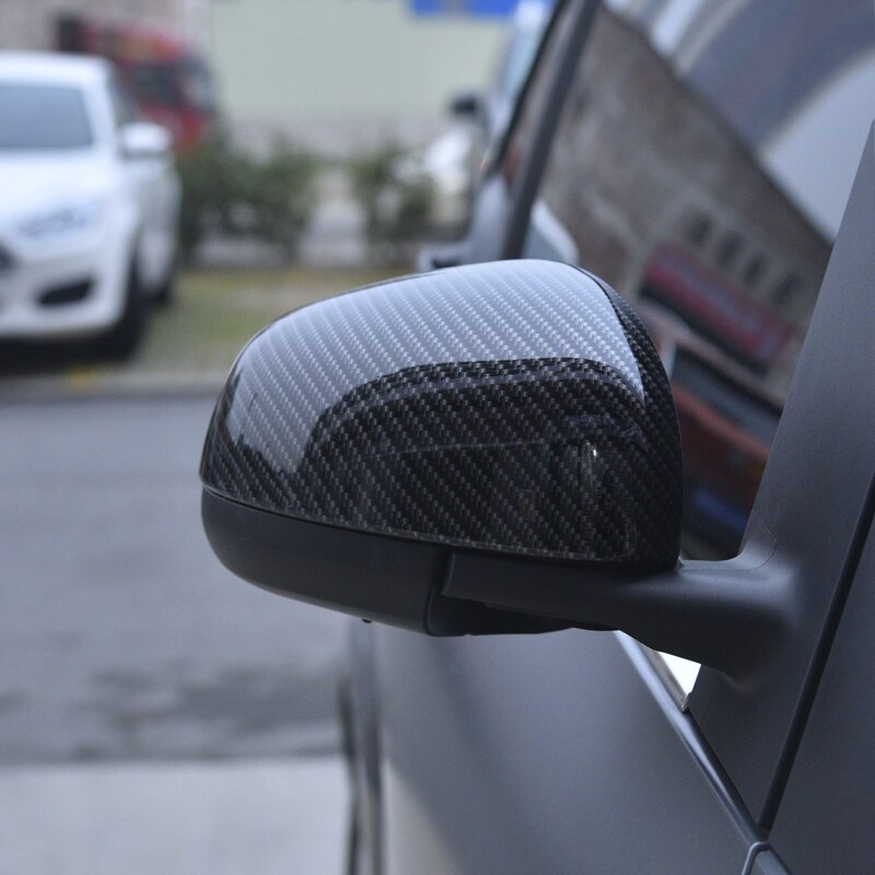 Cubierta de espejo lateral de fibra de carbono, accesorios de estilo de coche para Smart 453 Forfour Fortwo