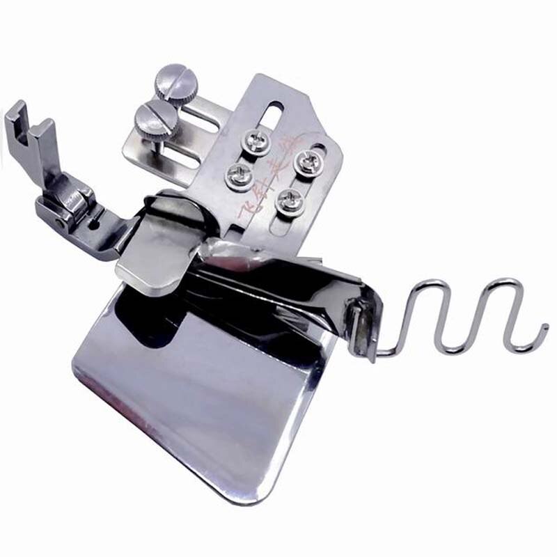 Pied-de-biche pour Machine à coudre industrielle, pour soudage et ourlage, ourlet avec pied-de-biche, pieds de Machine, bandes de tissu fines