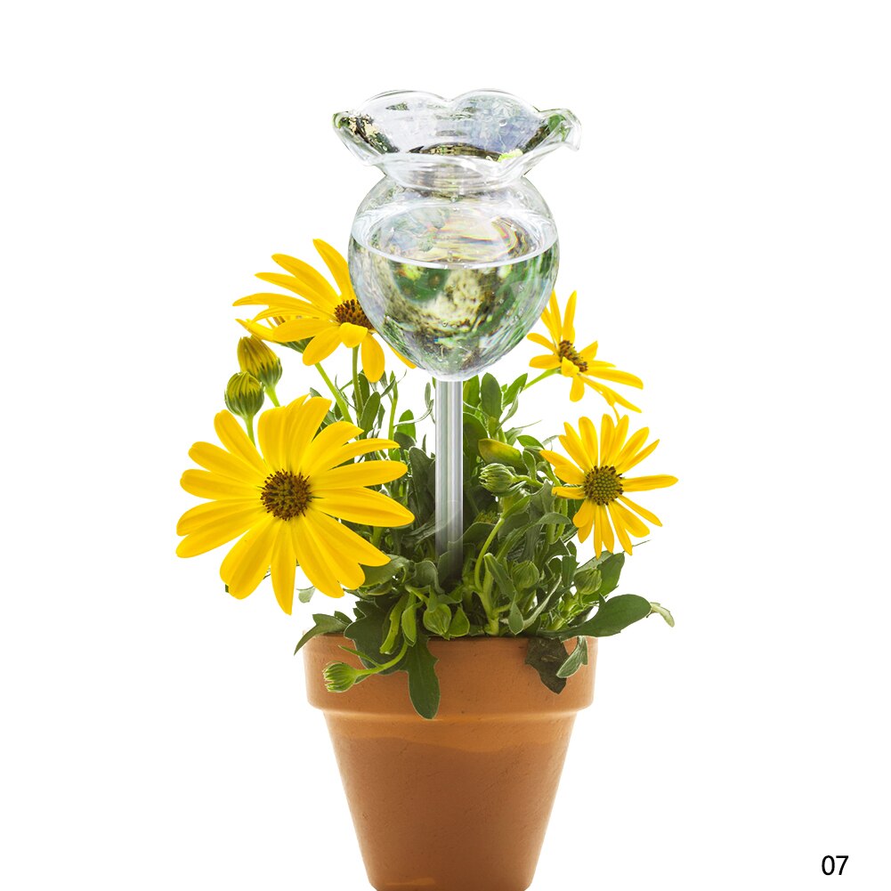 Auto Drip Irrigation System Garden Water Houseplant Plant Pot Little Bird Self Watering Flower Indoor Household Waterers Bottle: 07