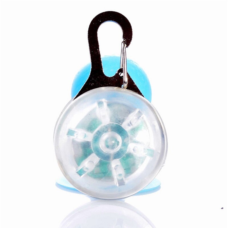 Nuit sécurité lampe de poche LED animal de compagnie pendentif lumineux lueur dans le noir lumineux animaux fournitures accessoires chat chien collier conduit des lumières: Colorful