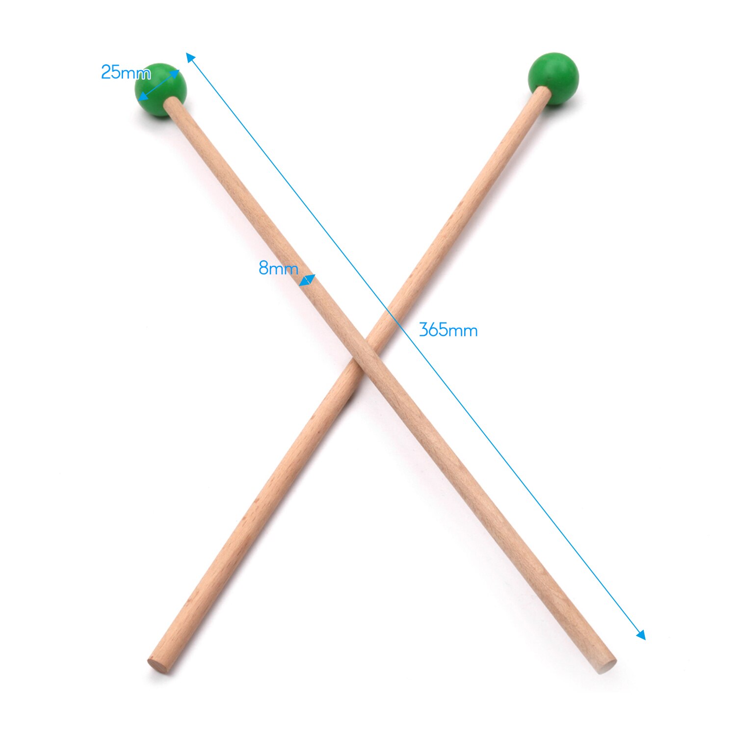 Accessoire Instrument éducatif Zwenjuan 1 Paire De Mailloches Pour Xylophone Et Glockenspiel Mailloches Xylophone