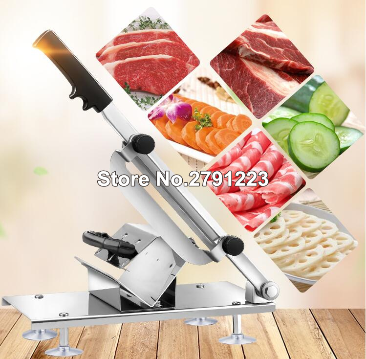 Stijl Huishoudelijke Handmatige Vlees Snijmachine Lam Rundvlees Snijmachine Groente Schapenvlees Rolls Hand Mincer Cutter Beste