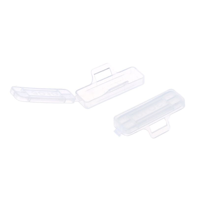 50pcs Waterproof Transparent Cable Sign Cards Label Display Identification Box 425D