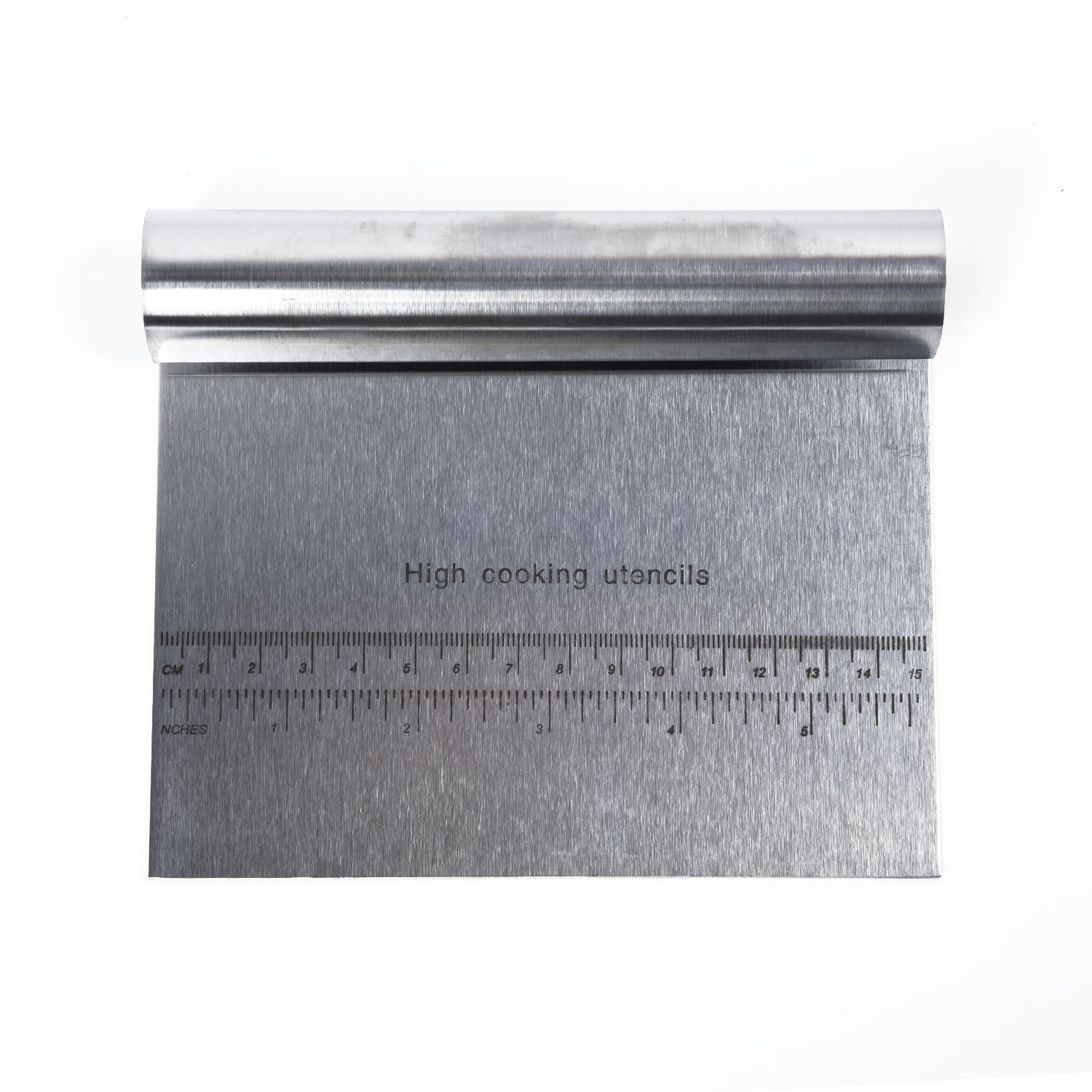 Dozmu Stainless Steel Bake Tool Scraper Scraping Panel With Scale Cake Cutting Board Home Garden Supplies