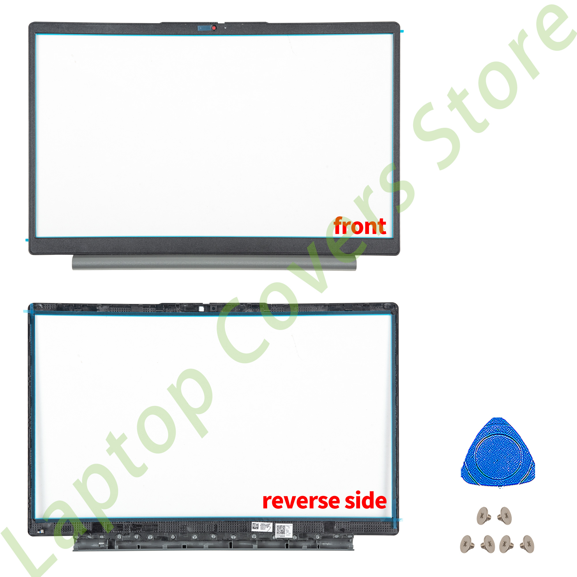 Case For Ideapad 3 15ALC6 15ADA6 3-15ITL6 Back Cover Bezel Palmrest Bottom case Touchpad Parts Silver color Replacement: LIGHT BLUE