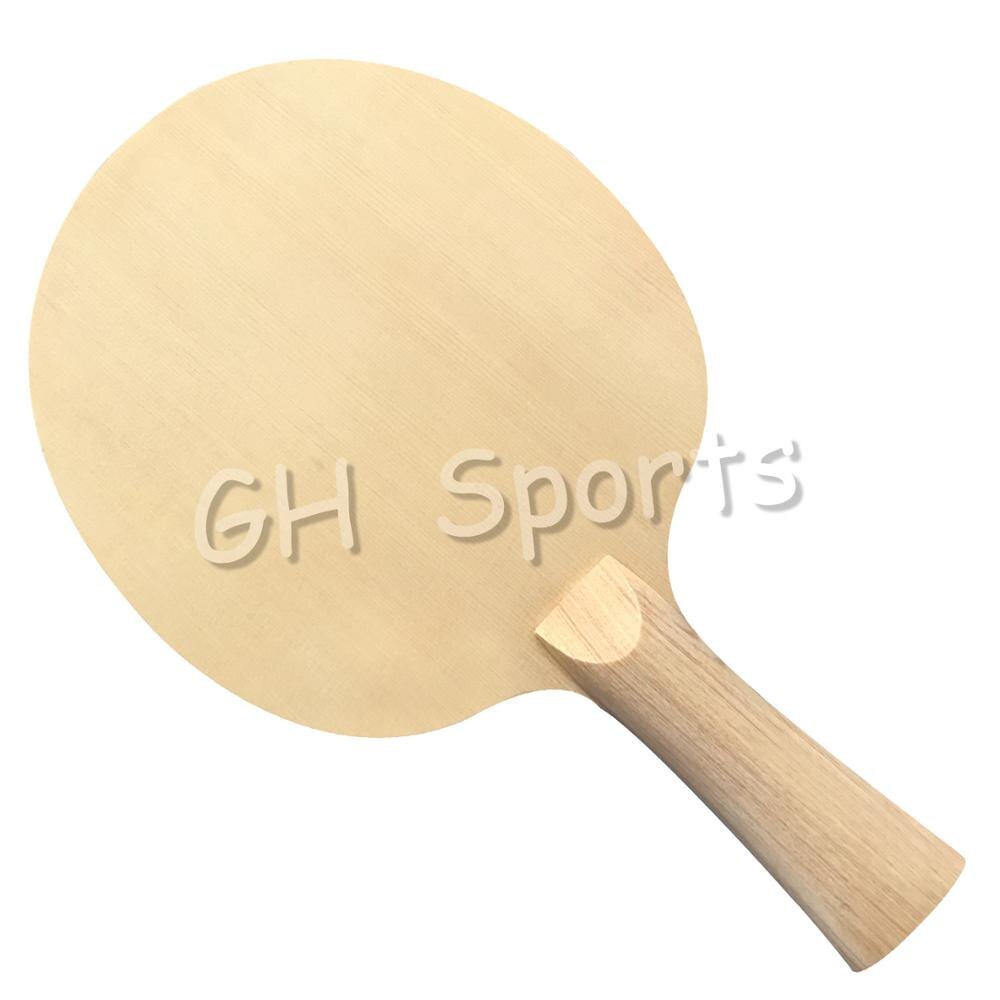 SANWEI HC6S Hinoki hoja de tenis de mesa de carbono/hoja de ping pong/bate de tenis de mesa