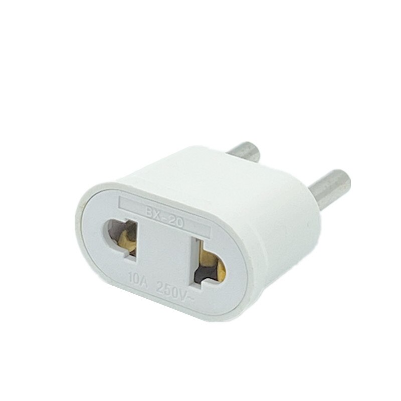 1pcs EU KR Plug Adapter Japan CN US To EU Euro European Travel Adapter Electric Plug Power Cord Charger Sockets Outlet