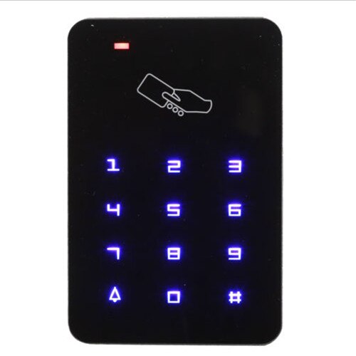 125KHz Single Door Stand-alone Access Control Unit Touch Keypad W/ Backlight